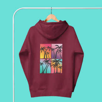 hoody palmera abanico